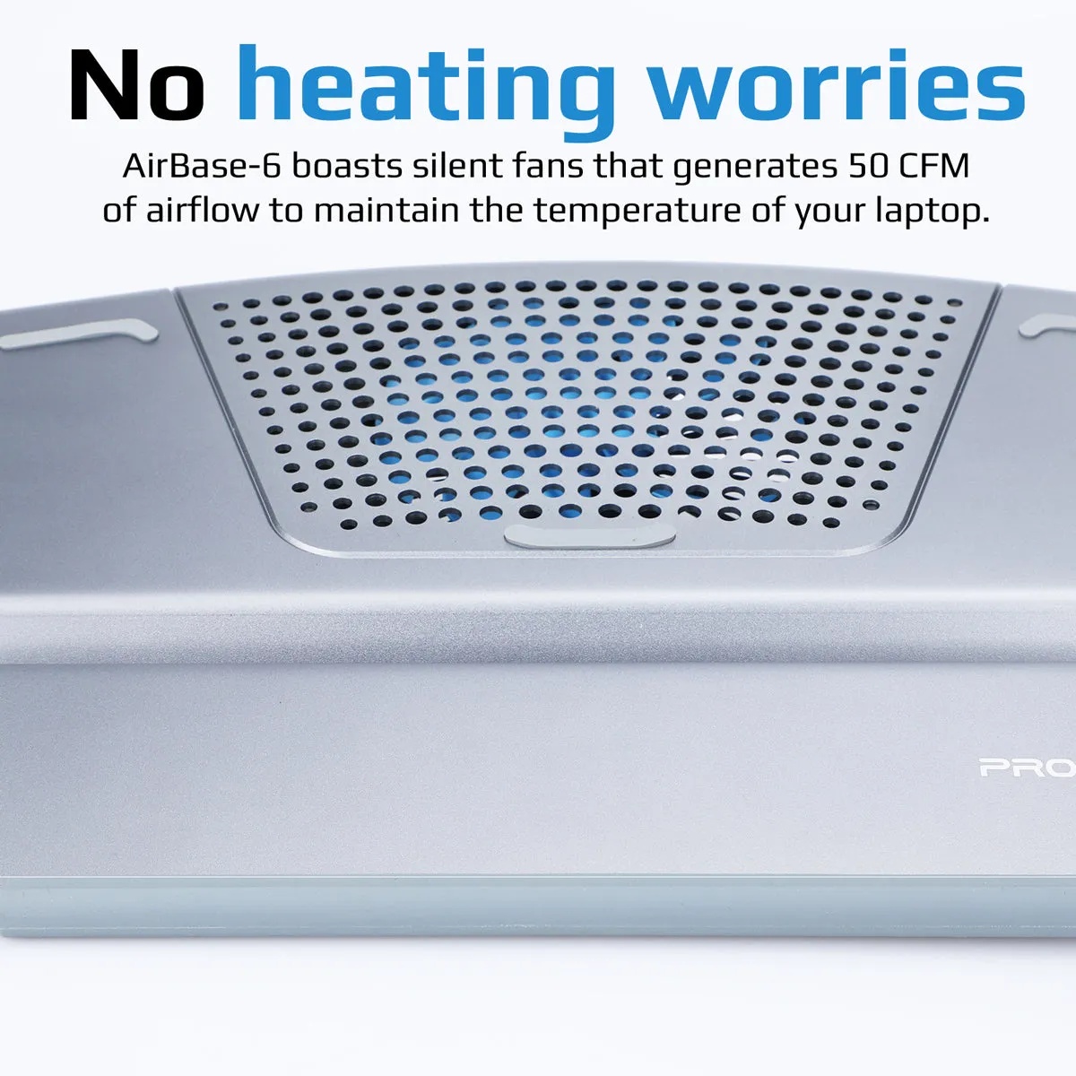 Ergonomic Multi-Level Aluminium Laptop Cooling Stand with Dual USB Ports