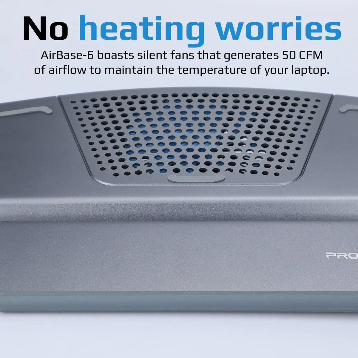 Ergonomic Multi-Level Aluminium Laptop Cooling Stand with Dual USB Ports