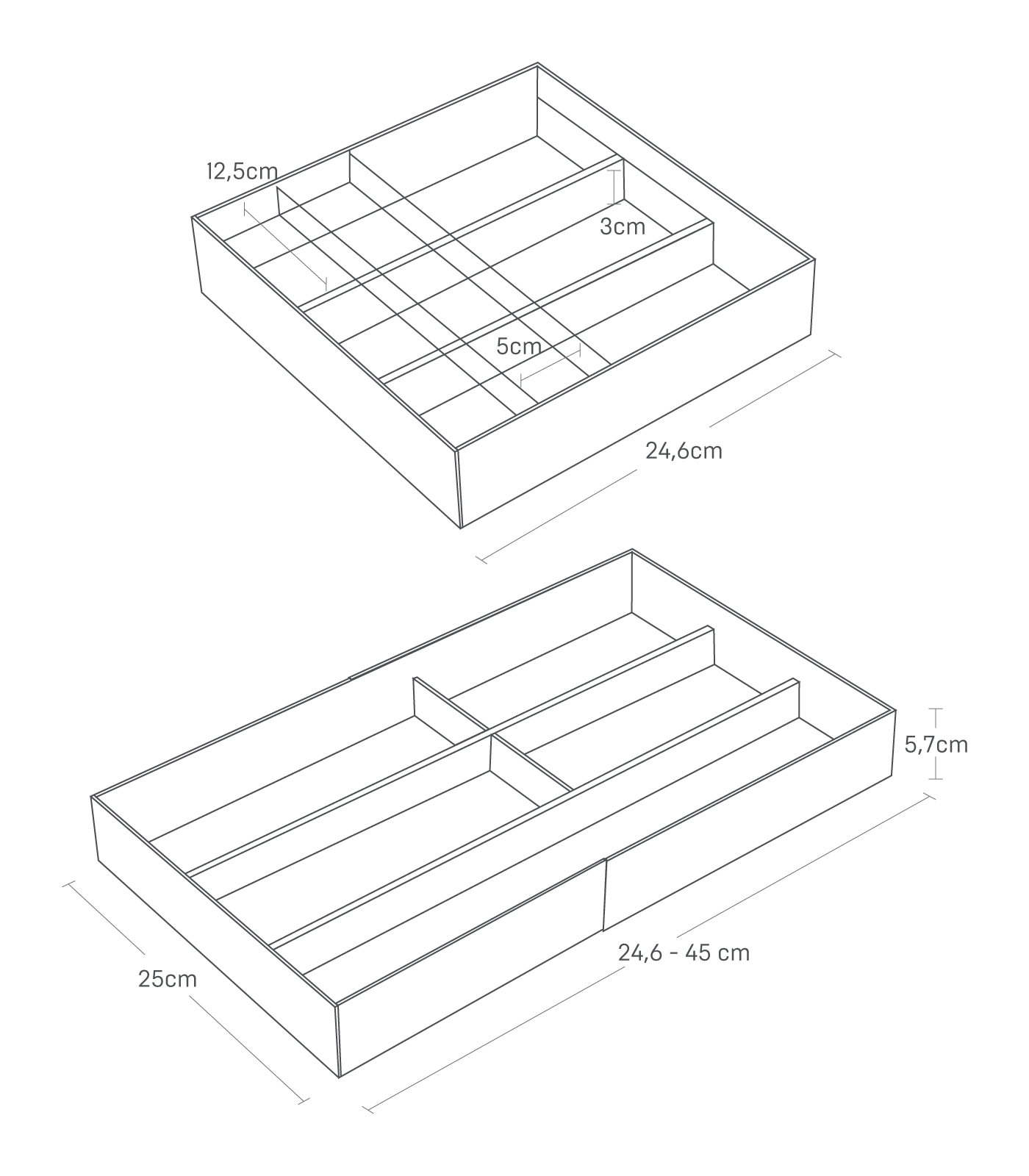 Extendable Drawer Organizer