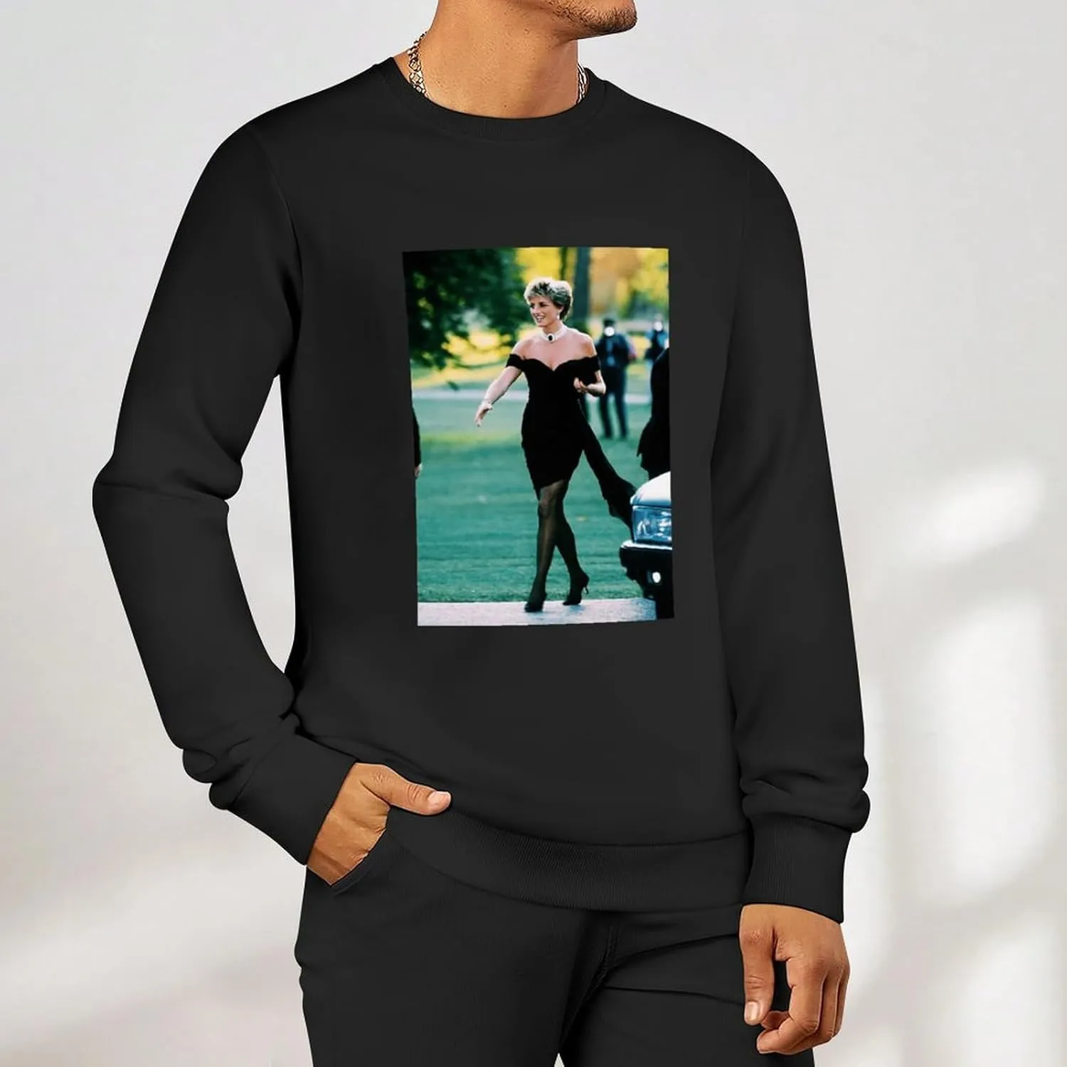 Fashion Long Sleeve Graphic Tees Shirt, Athletic Crew Neck T-Shirts for Men