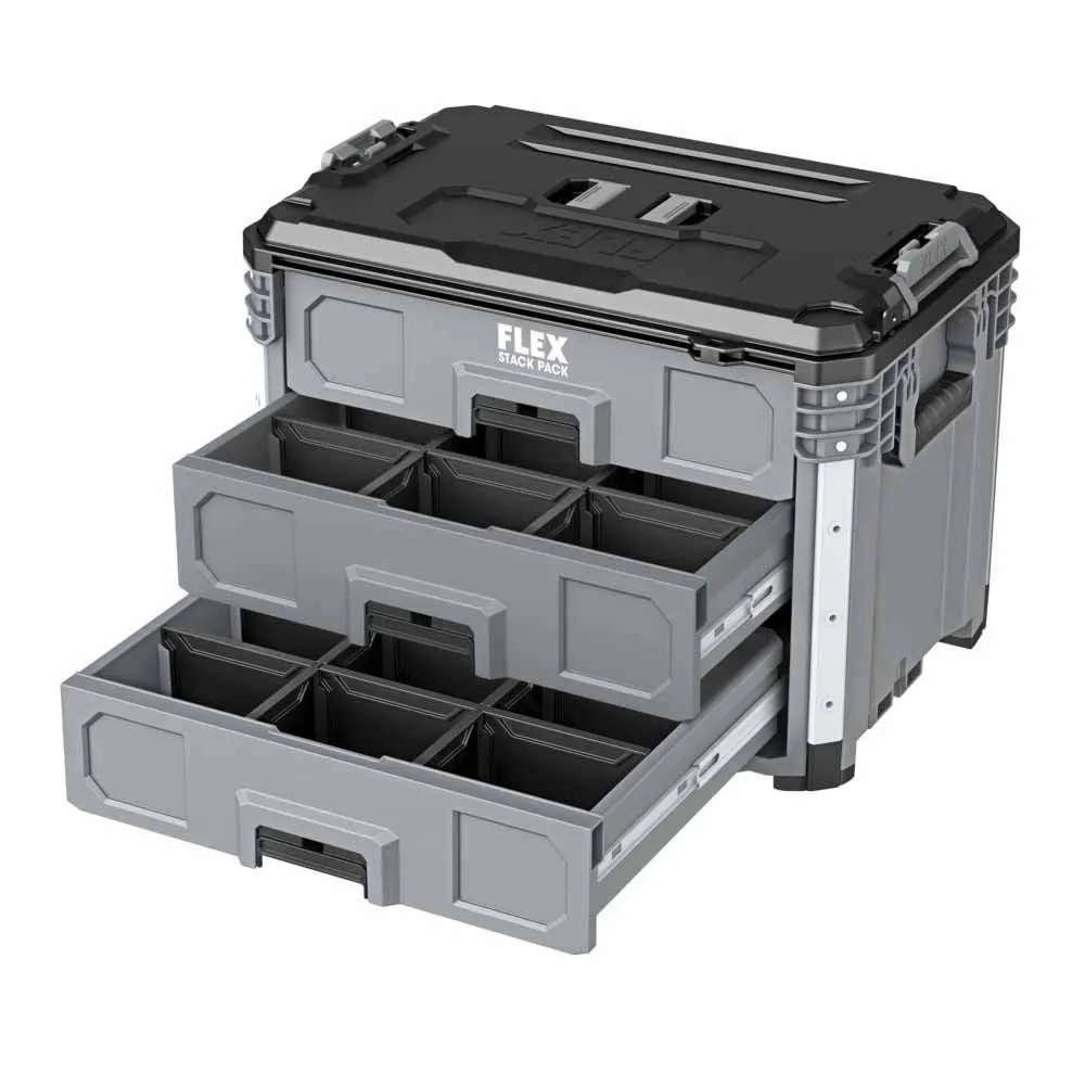 Flex Fs1105 Stack Pack 3-Drawer Tool Box