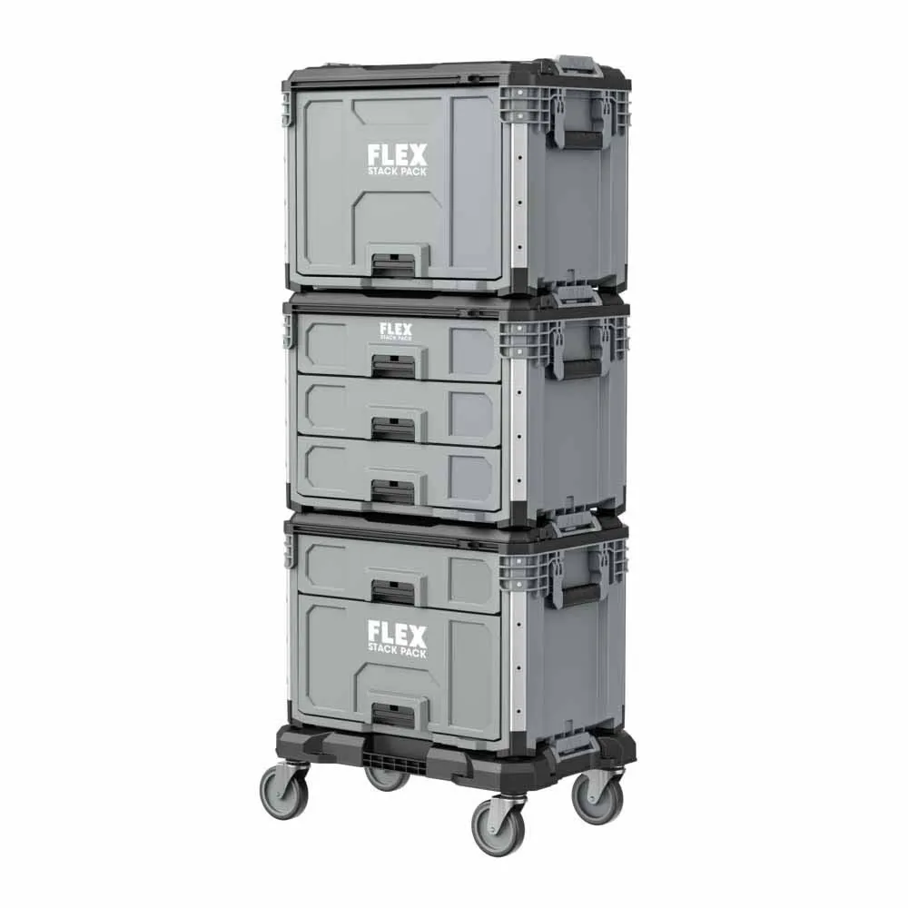 Flex Fs1105 Stack Pack 3-Drawer Tool Box