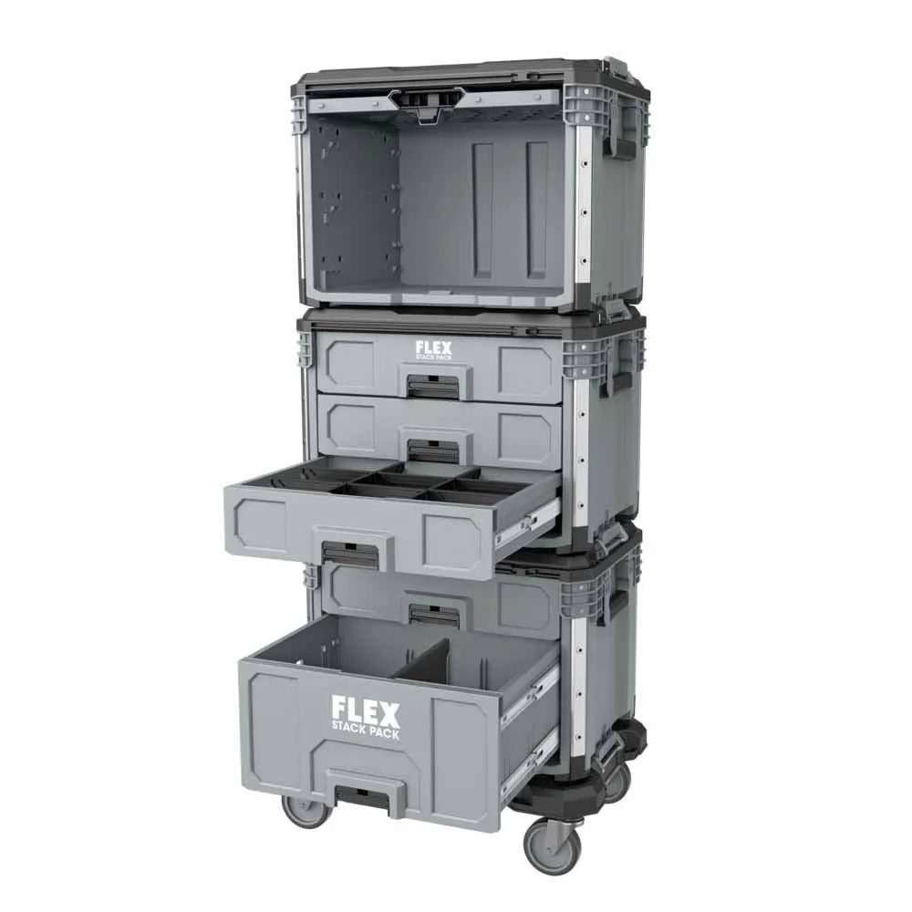 Flex Fs1105 Stack Pack 3-Drawer Tool Box