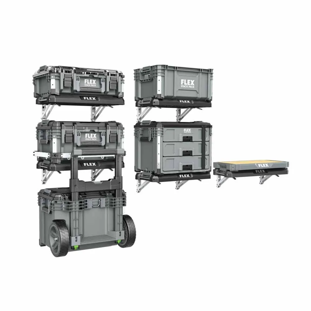 Flex Fs1105 Stack Pack 3-Drawer Tool Box