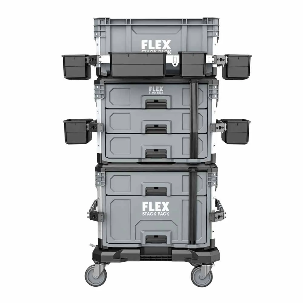 Flex Fs1105 Stack Pack 3-Drawer Tool Box