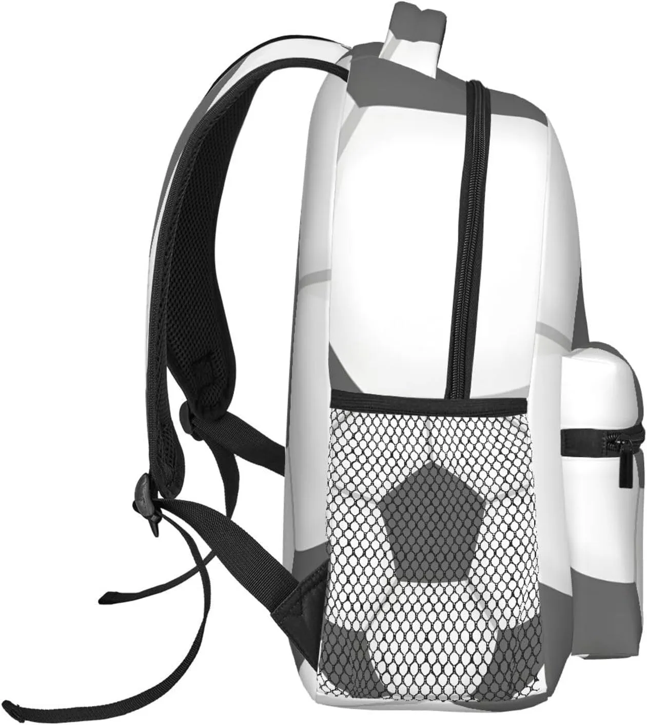 Football Travel Laptop Backpack Women Lightweight Backpack Adjustable College Backpack Fits 15.6 Inch Laptop Waterproof Travel Backpack for Women, Men, Travel -Soccer