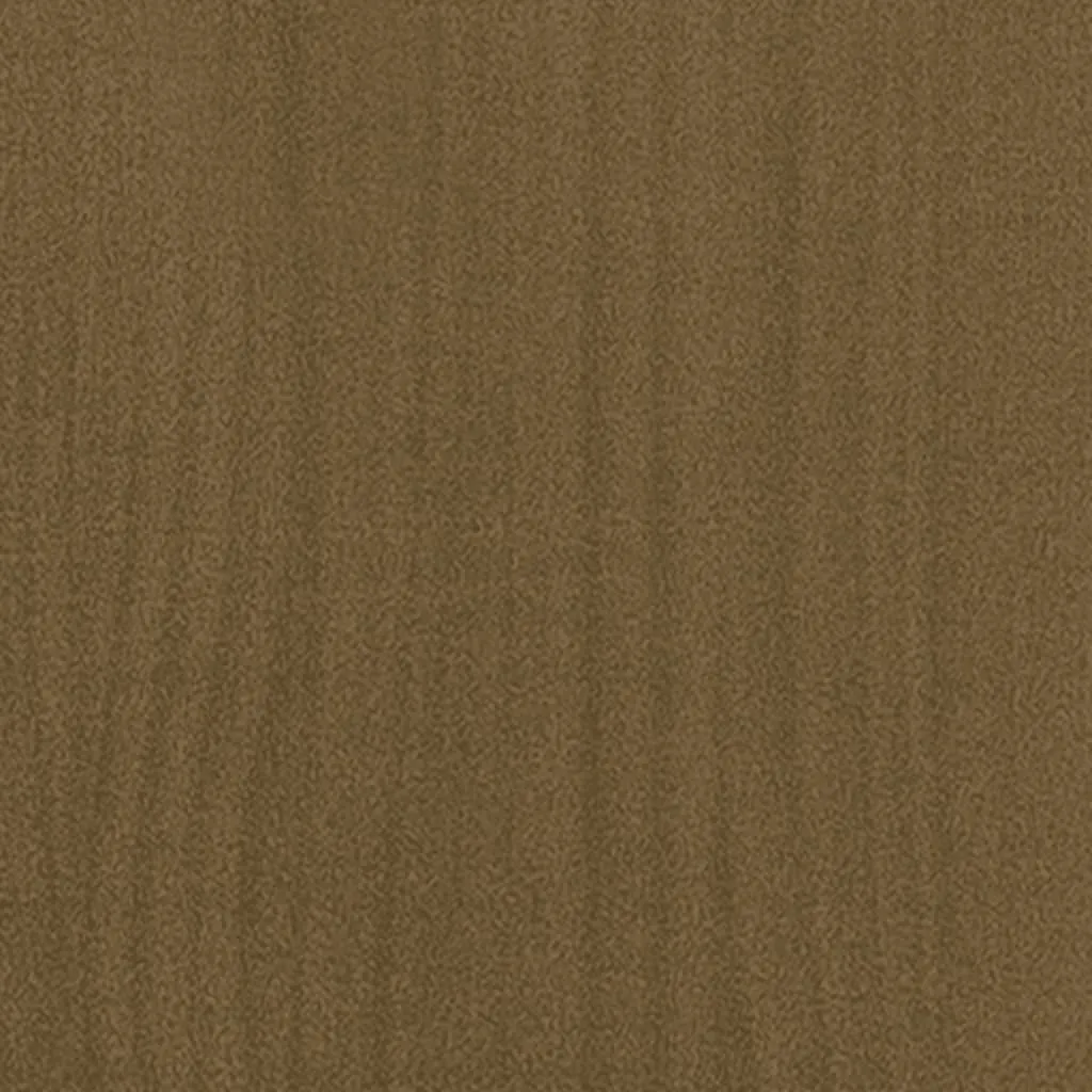 Garden Planters 2 pcs Honey Brown 40x40x70 cm Solid Pinewood