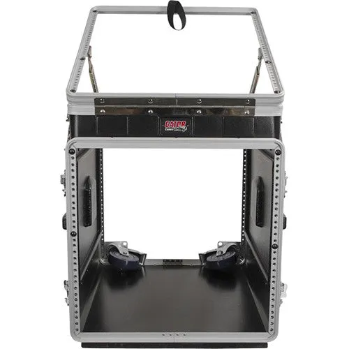 Gator GRC-12X10-PU Pop-Up Console Rack Case - 12U Pop Up, 10U Front