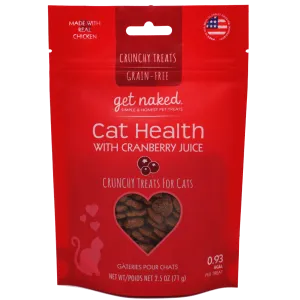 Get Naked Cat Health with Cranberry Juice Crunchy Treats
