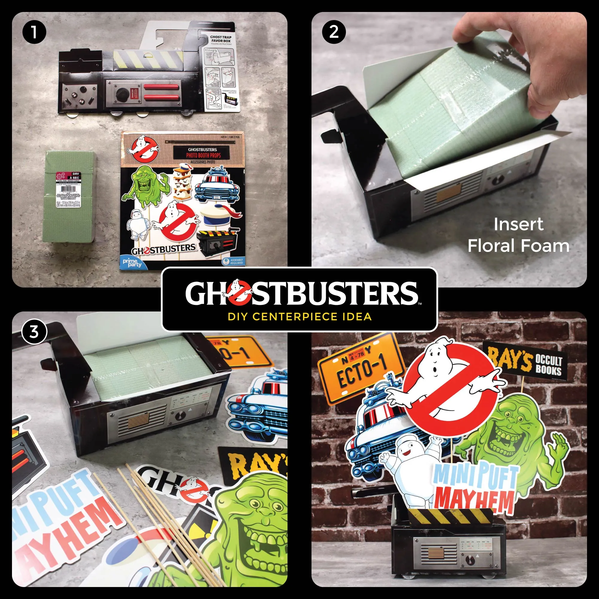 Ghostbusters Ghost Trap Favor Boxes (Set of 8)