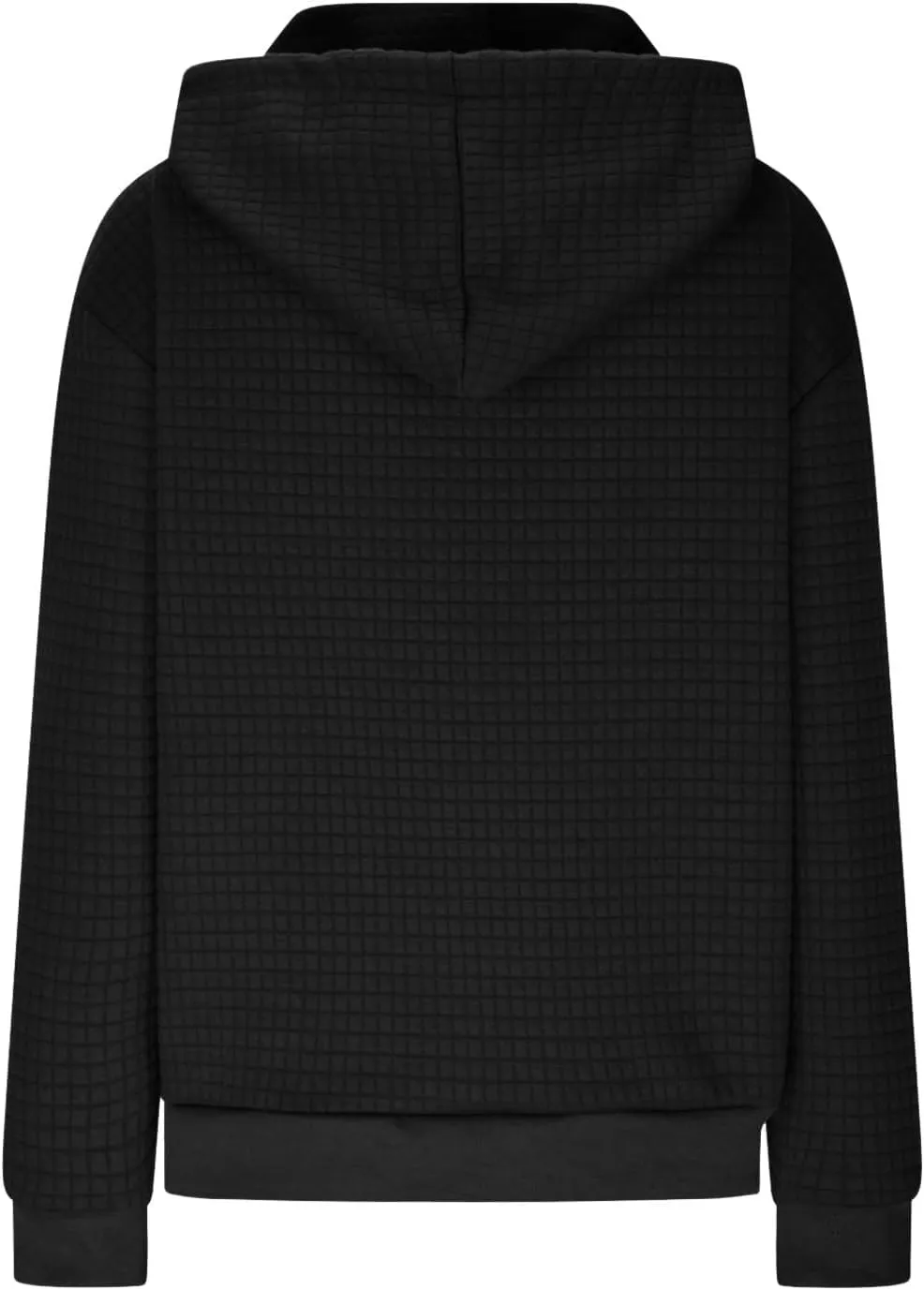 GOFULY Button Down Shirts For Women Fall Loose Oversized Hoodie Long Sleeve Drawstring Pockets Clothes Winter Solid Outfits