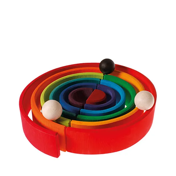 Grimm’s 6 Wooden Balls – Monochrome