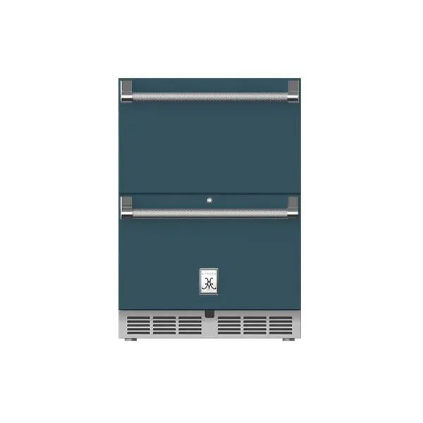 Hestan 24" Refrigerator and Freezer Drawers with Lock