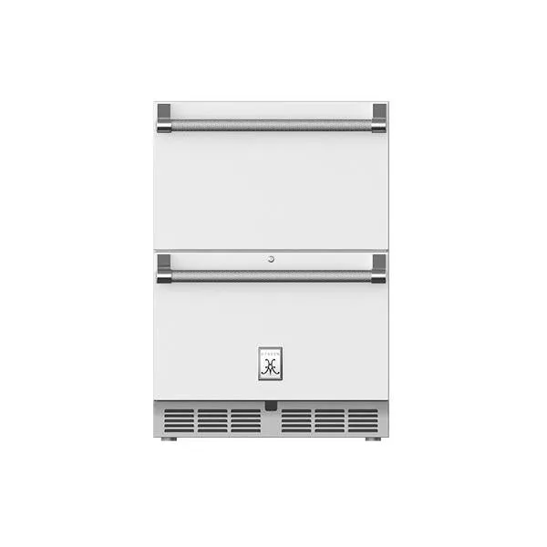 Hestan 24" Refrigerator and Freezer Drawers with Lock