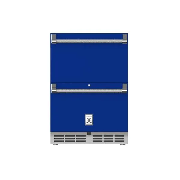 Hestan 24" Refrigerator and Freezer Drawers with Lock