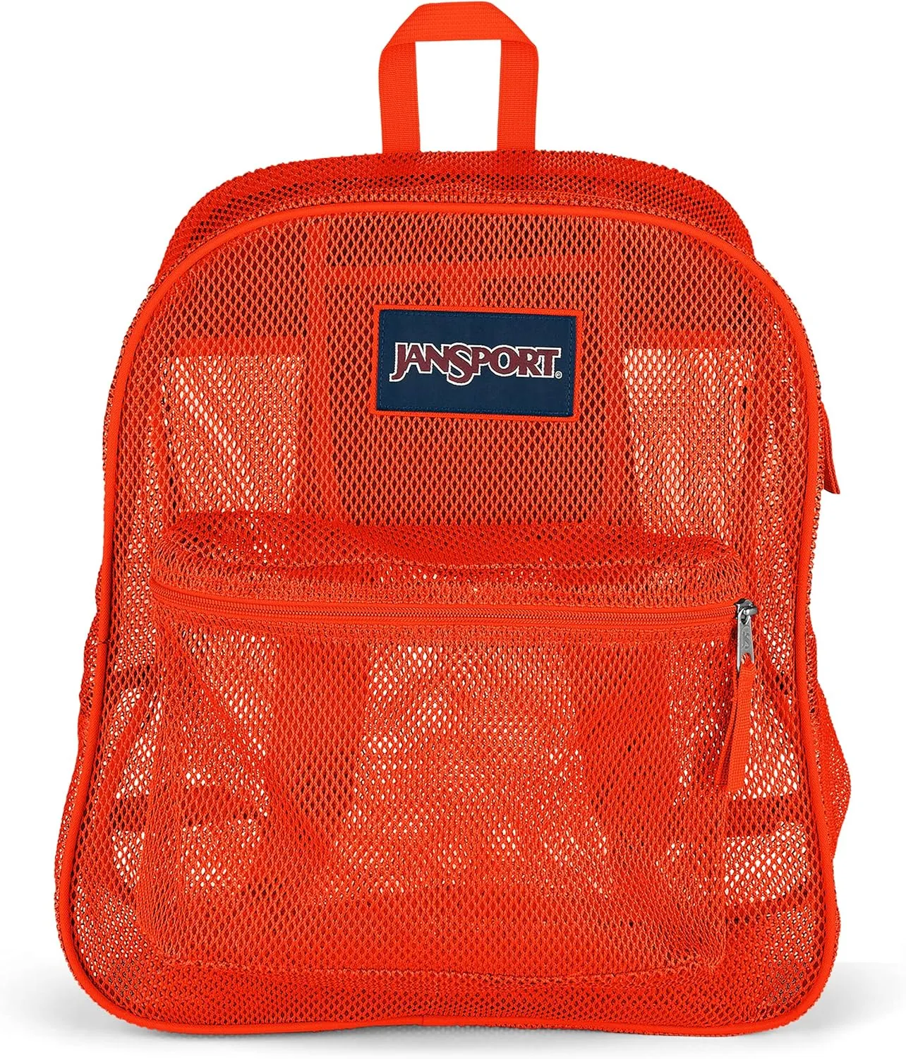 JanSport Mesh Pack - See Through Backpack Ideal for School, Work, Travel, or Beach Outings, Fiesta