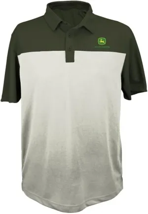 John Deere Mens Logo Performance Polo Shirt