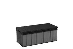 Keter Darwin 100-Gallon Deck Box: Storage for Patio, Cushions, Tools