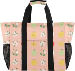 KLL Large Utility Tote Bag Canvas Collapsable Water Resistant Cars Tote Bag