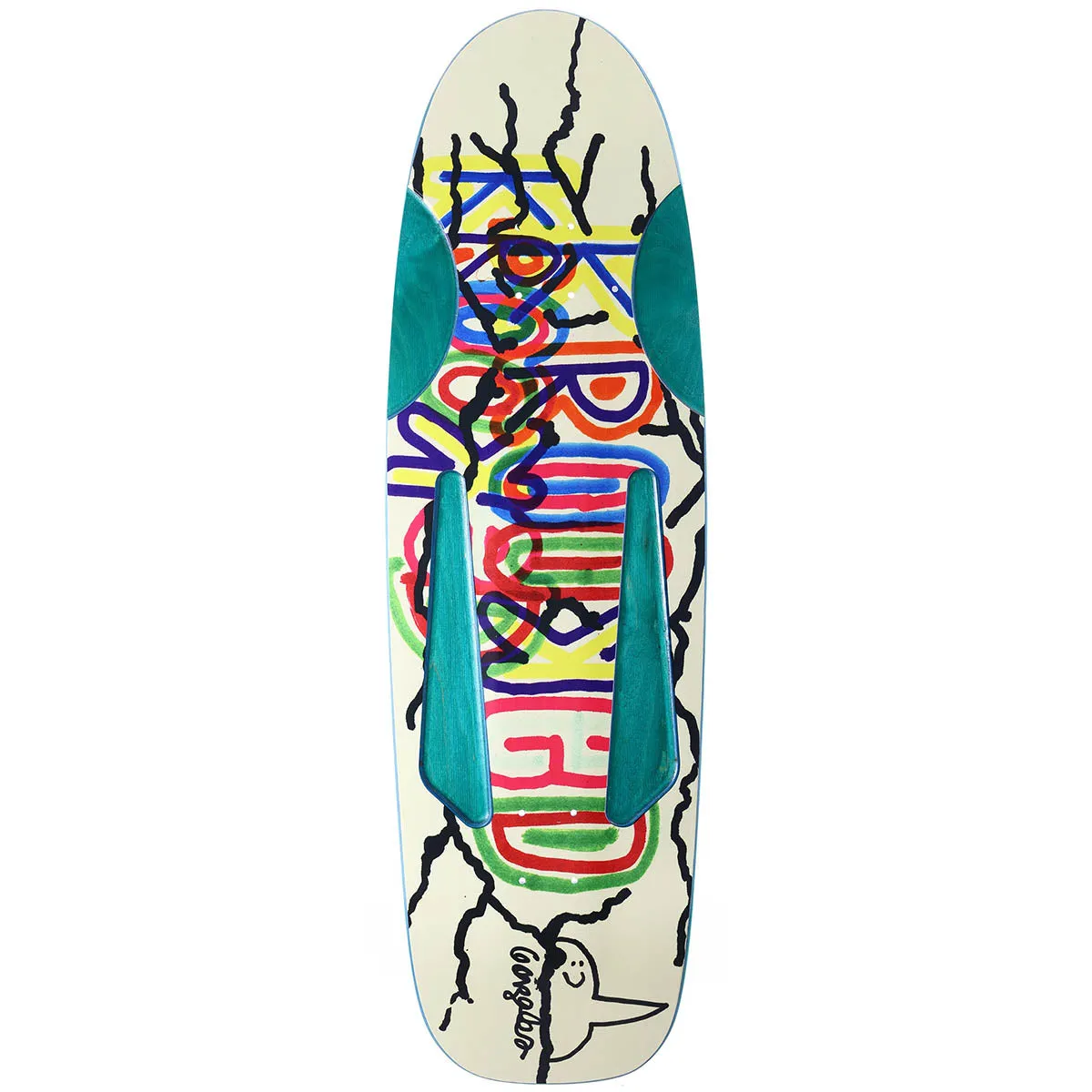Krooked - Gonz Baby Beamer 10.12 Skateboard Deck