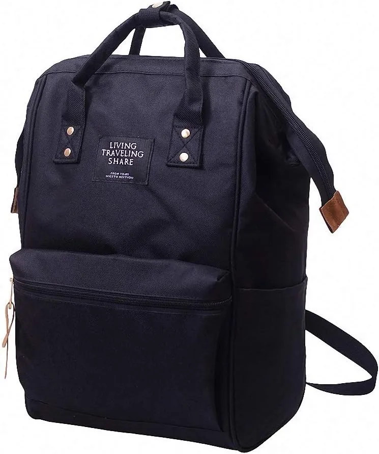 Large Capacity Baby Bag Travel Backpack Bag Baby Mom Backpack Women Carry Black