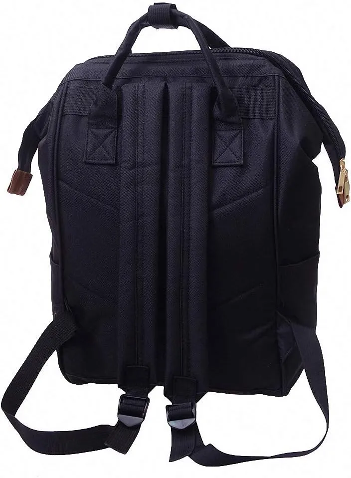 Large Capacity Baby Bag Travel Backpack Bag Baby Mom Backpack Women Carry Black