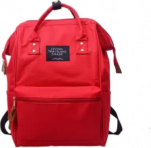 Large Capacity Baby Bag Travel Backpack Bag Baby Mom Backpack Women Carry Red