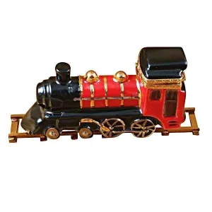 Locomotive Train on Brass Track