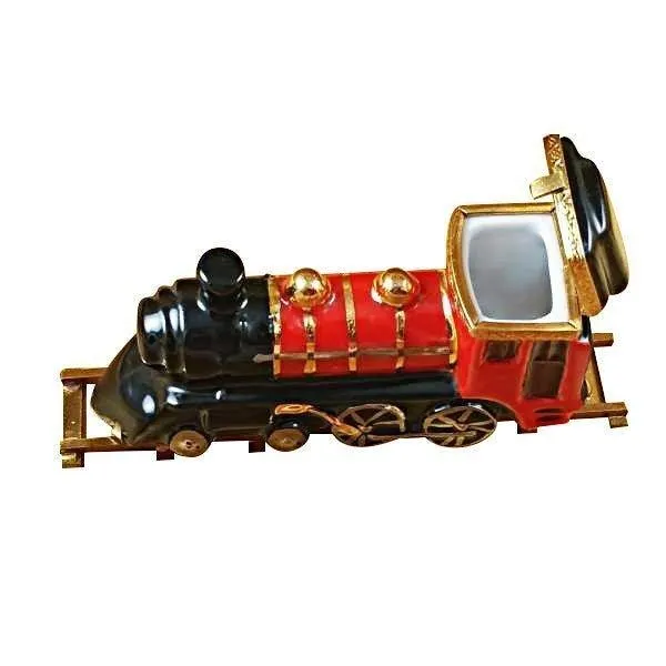 Locomotive Train on Brass Track
