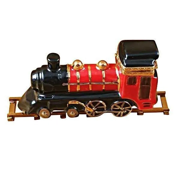 Locomotive Train on Brass Track