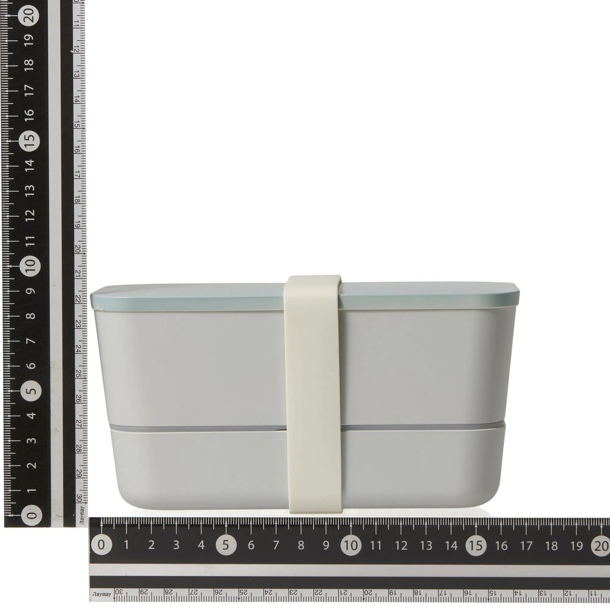 Logo Lunch Box Two-Tier Blue