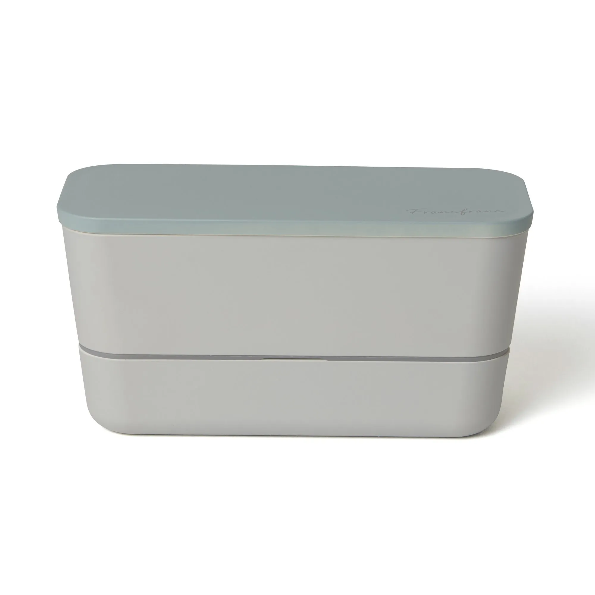 Logo Lunch Box Two-Tier Blue