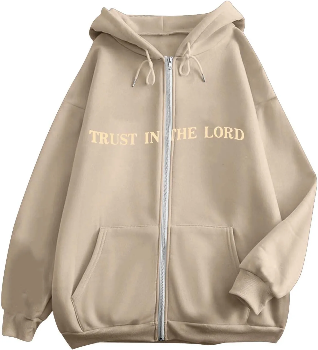 Love Like Jesus Zip Up Christian Hoodies for Women Bible Verse Graphic Y2K Hooded Sweatshirt Coat Fall Fashion Comfort Hoodie