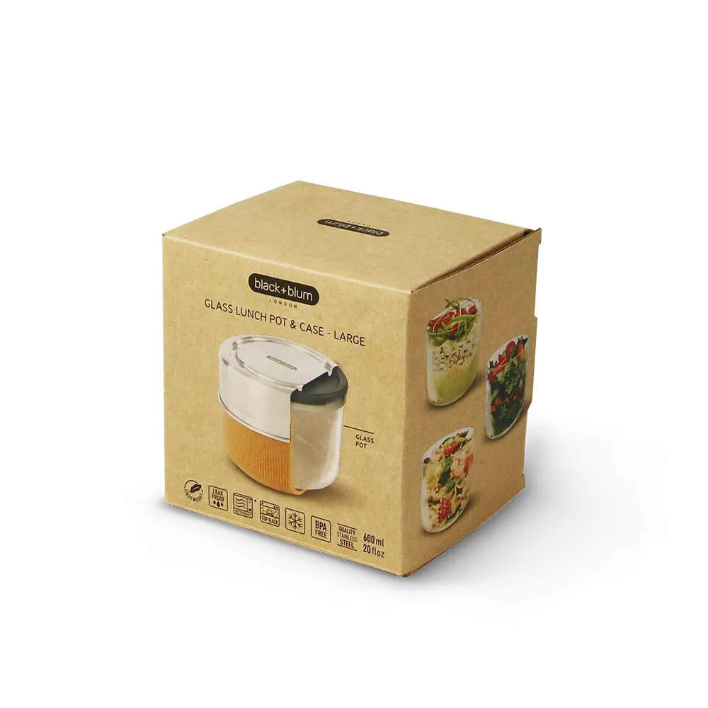 Lunch Pot Large  -Glass by Black   Blum