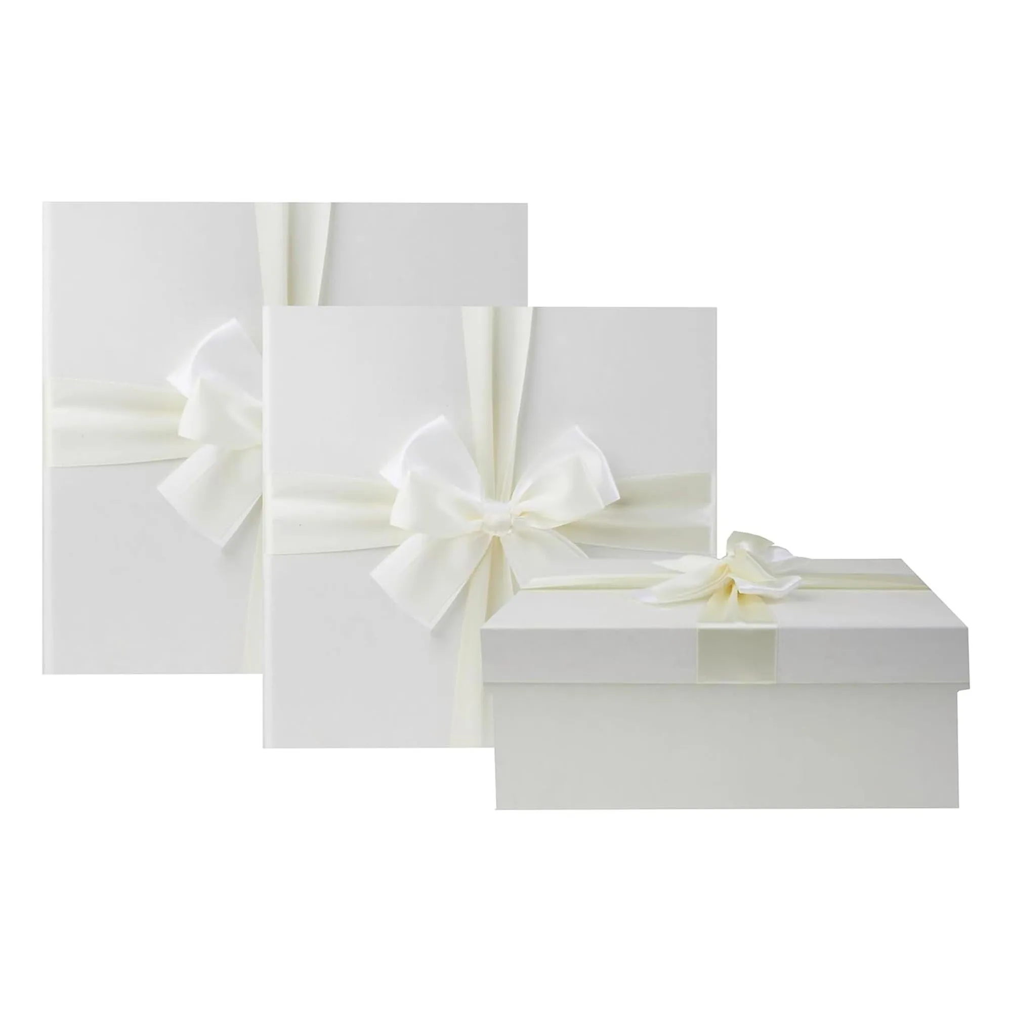 Luxury Ivory Gift Boxes - Set of 3 (Sizes Available)