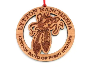 Lytton Ranchera Custom Logo Ornament