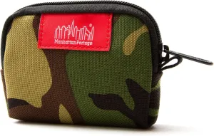Manhattan Portage Coin Purse With Zipper Closure Pouch Eclectic Colors Credit Card ID Card Jewelry Keys Water Resistant Gift 1000D CORDURA Everyday Carry