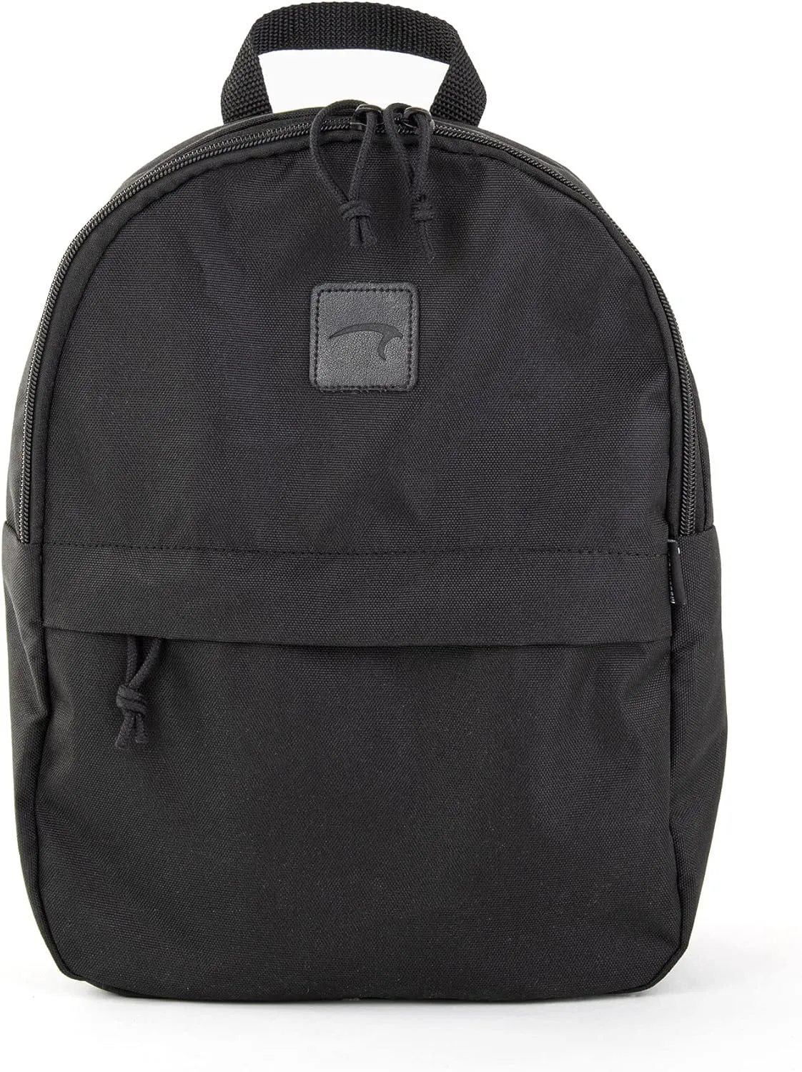 Mintra Office Backpack, Water-resistant Everyday Bag with Adjustable Straps, Unisex Backpack for Travel, College, Multi-Compartments with Secure Zippers, Black, 10L Mini, 10" W x 9.84" H