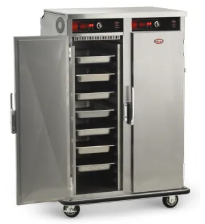 Mobile Heated Holding Cabinet for Bulk Foods - PST-16-16
