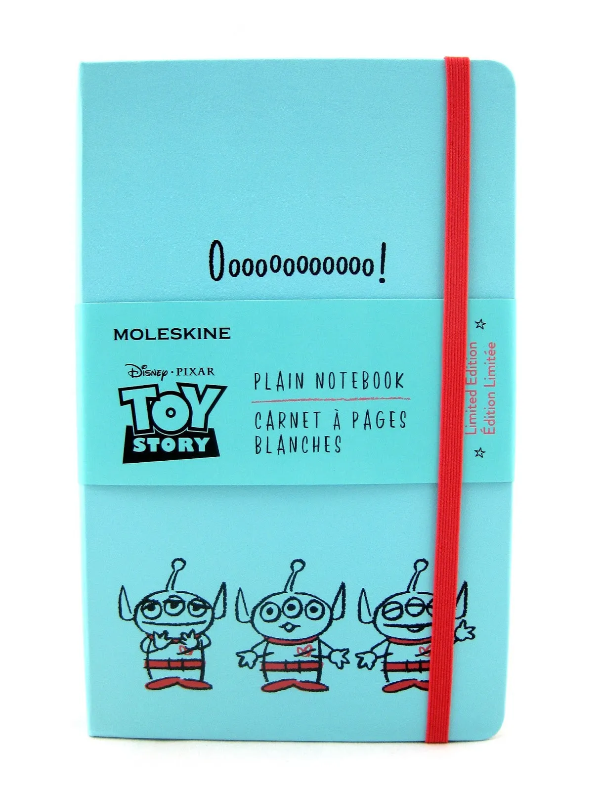 Moleskine Note Book LDT Toy Story Plain Light Blue
