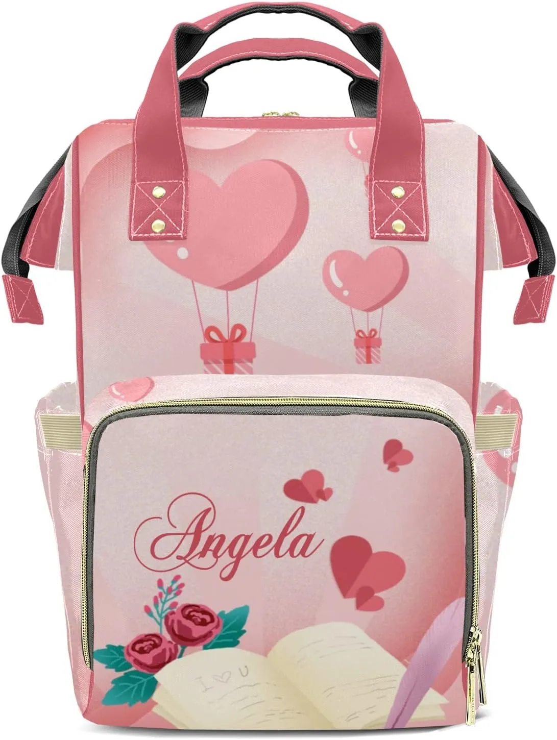 Mother Mummy Bags Custom Personalized with Name Diaper Bags Backpack Nappy Bag Gifts