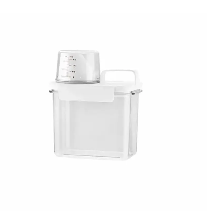 Multi-Purpose Food Storage Container With Measuring Cup