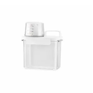 Multi-Purpose Food Storage Container With Measuring Cup