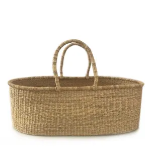 Natural Baby Moses Flat Basket – Vegan