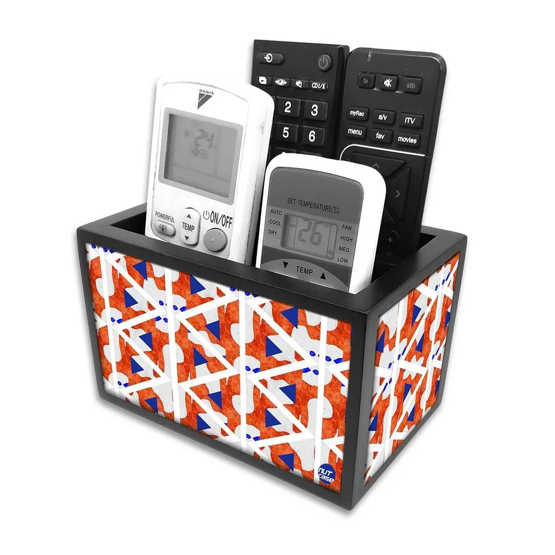 New Small Remote Holder For TV / AC Remotes -  Pattern And Prints