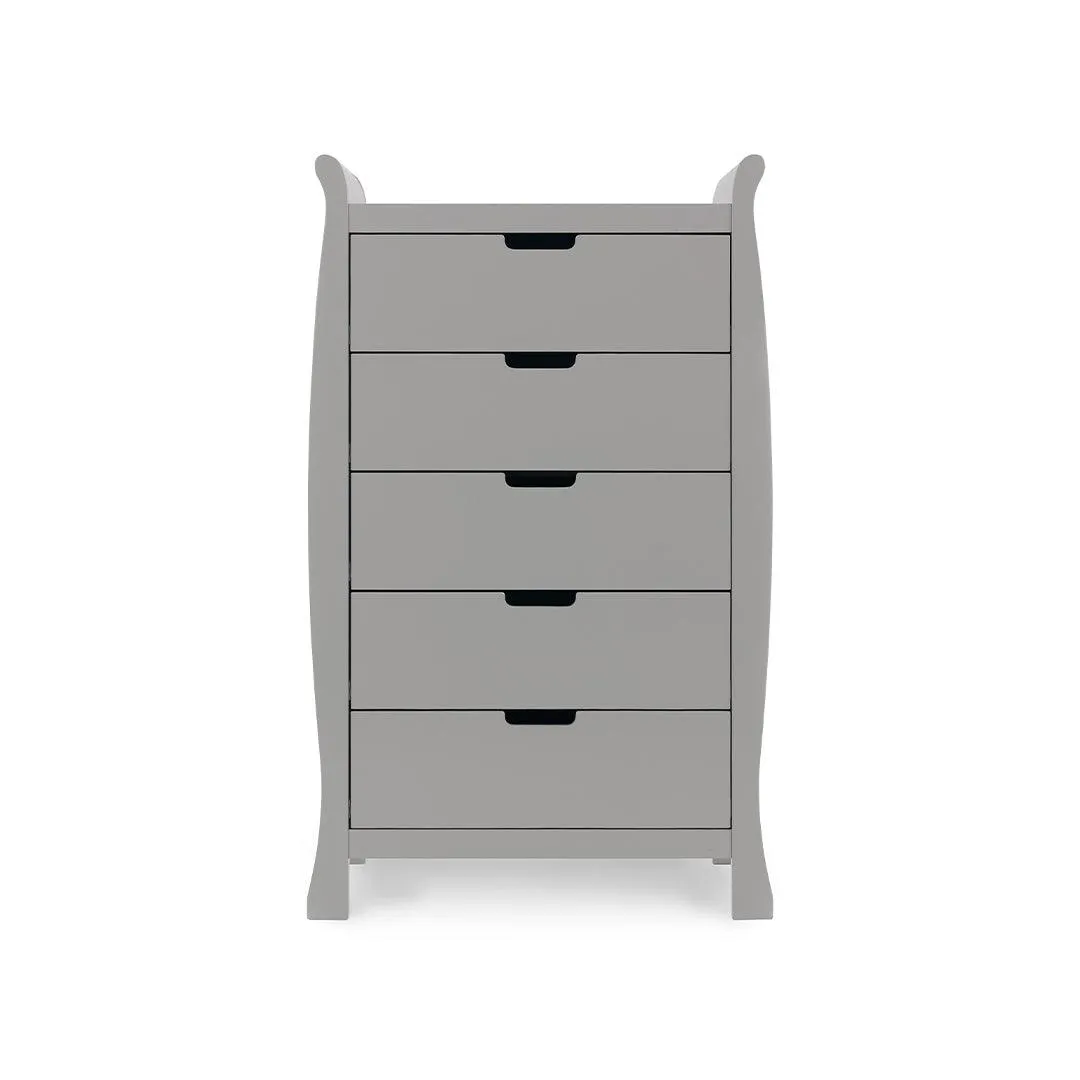 Obaby Stamford Tall Chest Of Drawers - Warm Grey