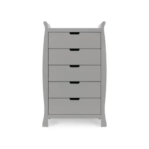 Obaby Stamford Tall Chest Of Drawers - Warm Grey