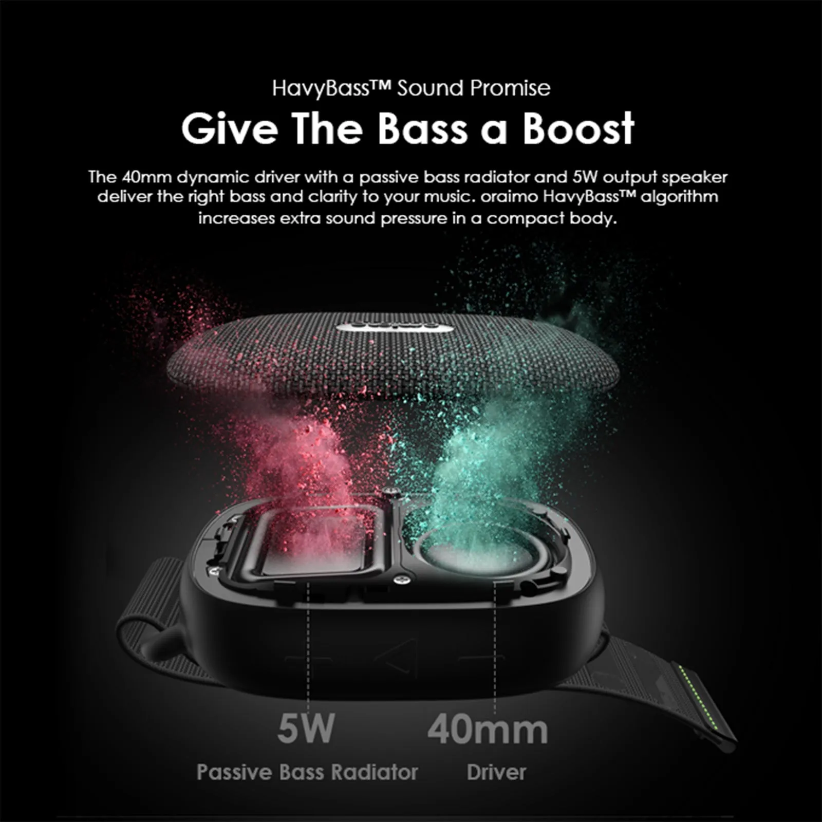 Oraimo Wrap Wireless Speaker