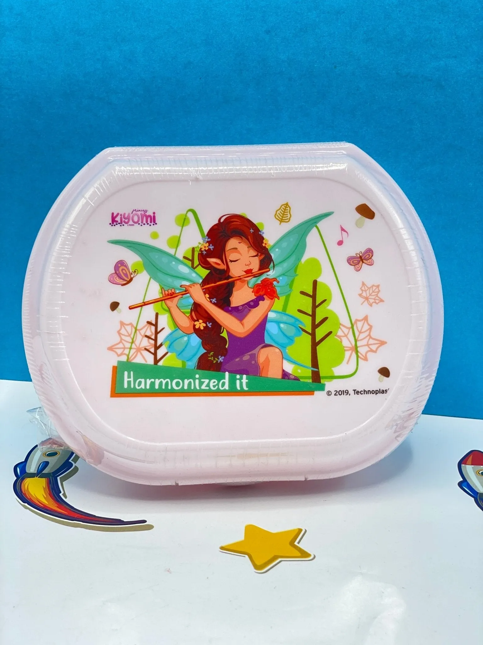 Oval Shape Girls Lunch Box