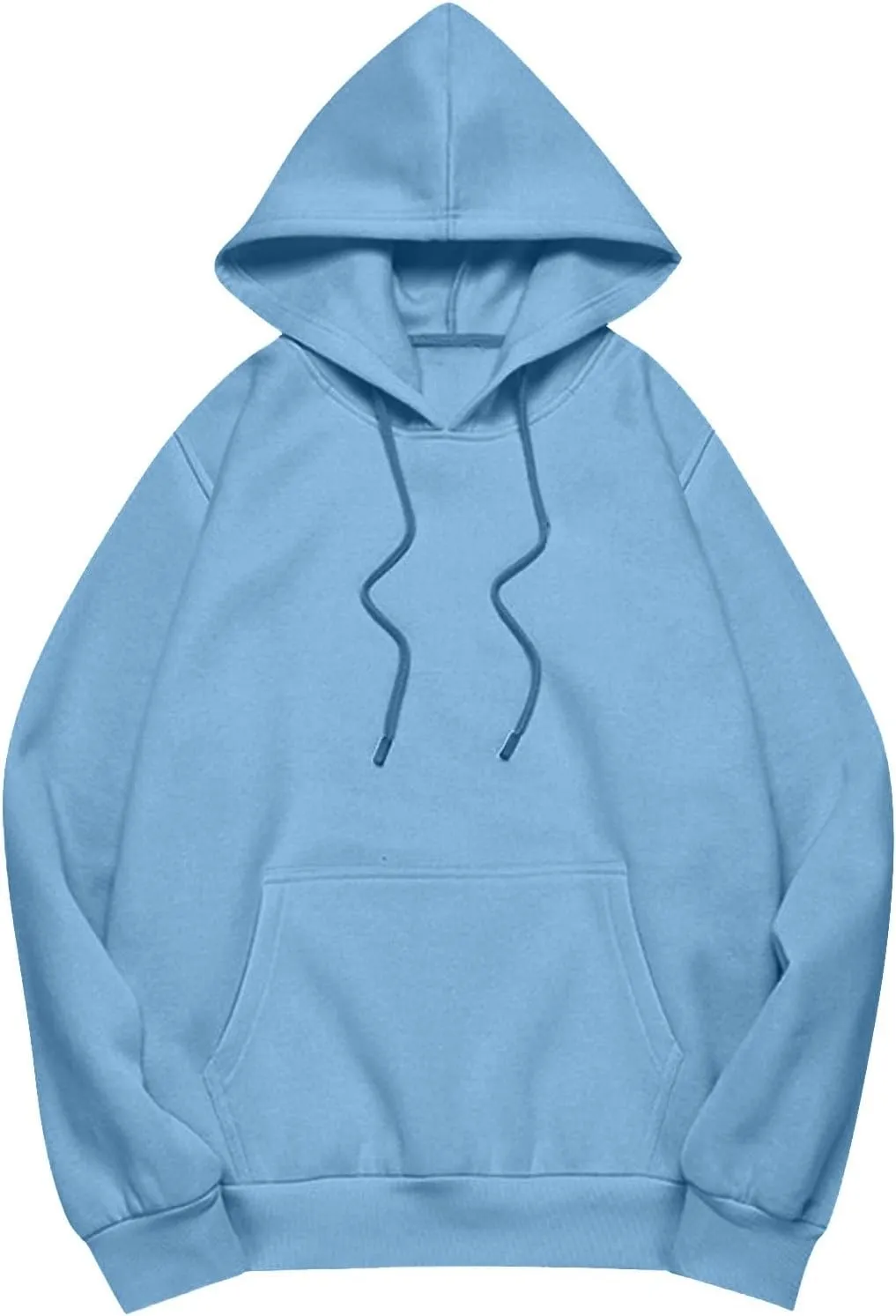 Oversized Hoodies For Women Plus Size Long Sleeve Drawstring Pullover Sweatshirt Trendy Winter Clothes With Pockets